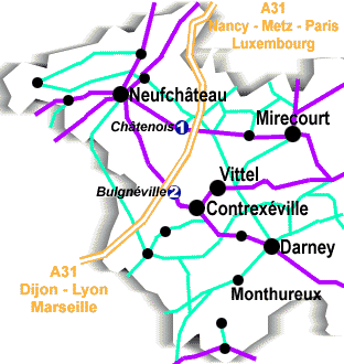 Vosges de l'Ouest -> cliquable